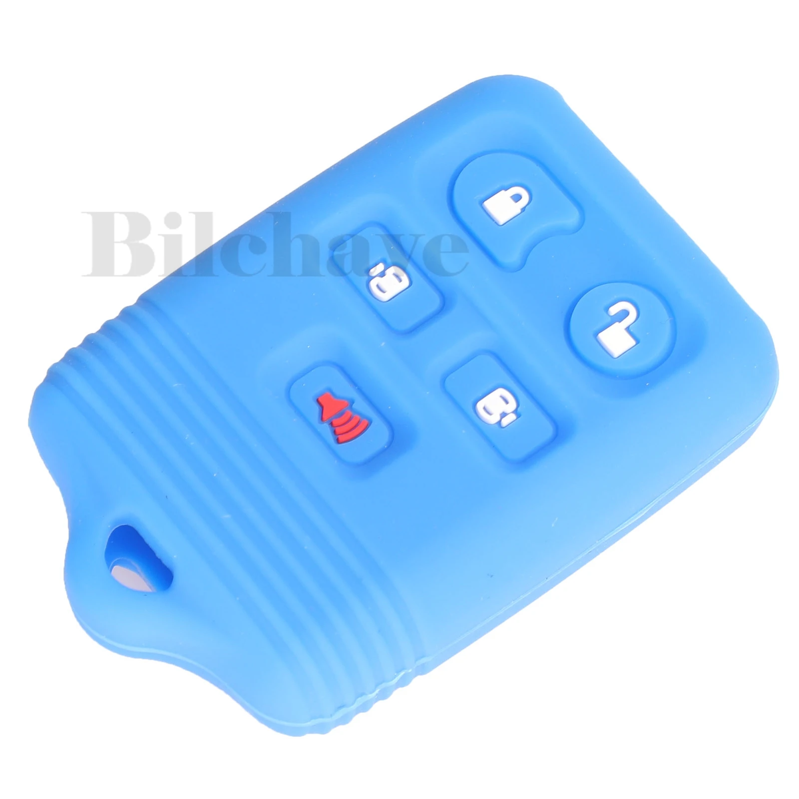 Jingyuqin 5-кнопочный дистанционный ключ от автомобиля силиконовый резиновый чехол