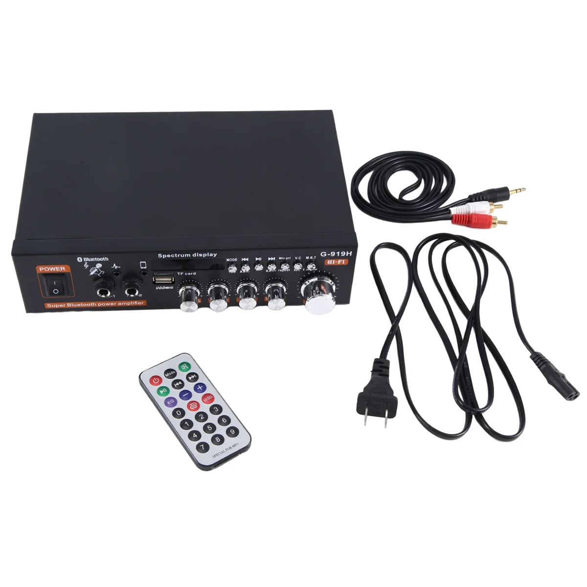 G-919H 1000W усилитель мощности звука цифровой