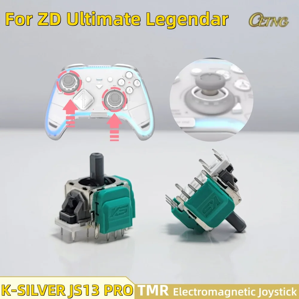 Js13 Sticks K-SILVER JS13 PRO/GINFULL DS13 TMR Электромагнитный джойстик для ZD ...