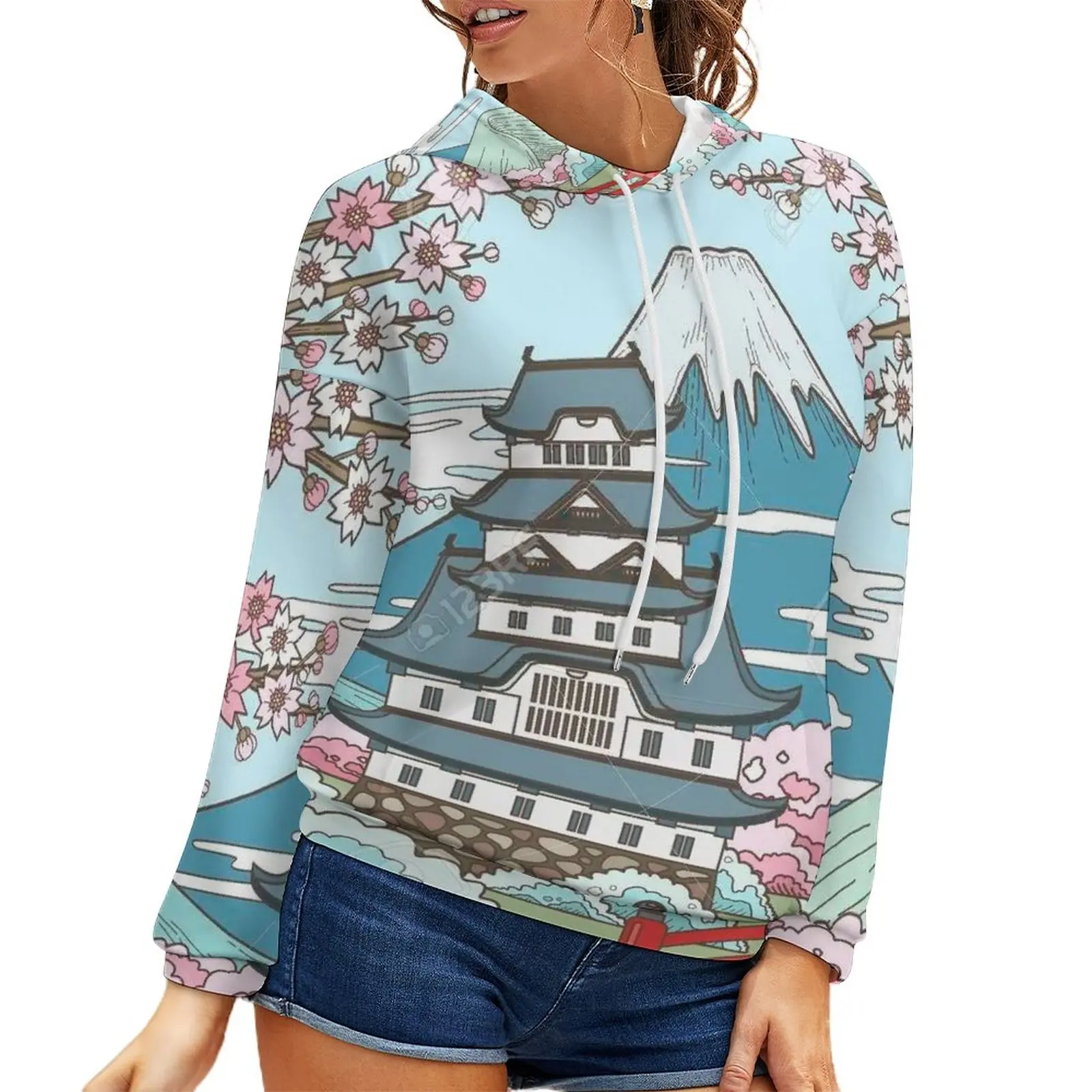 

2023 Autumn New Hooded Women's Sweater, High Quality Space Cotton Leisure Sports Women's Top, Y2K Street Style Fashion Hoodie