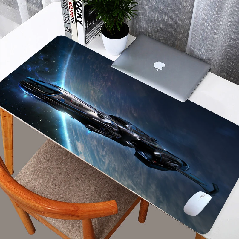 

Star Citizen Desk Mat Xxl Mouse Pad Anime Gamer Accessories Pc Gaming Mousepad Mats Computer Large Carpet Keyboard Kawaii Mice