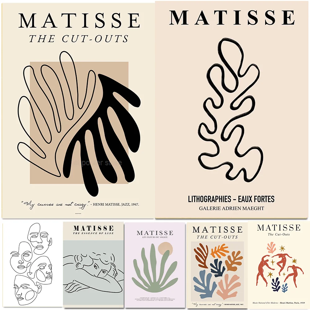 Настенная живопись цветное растение абстрактные цветы постеры и фотообои для