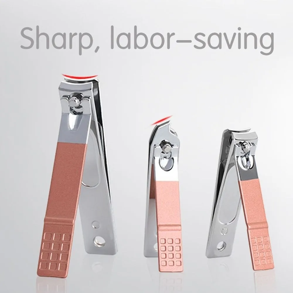 Машинка для стрижки ногтей из нержавеющей стали маникюрный набор розовое золото