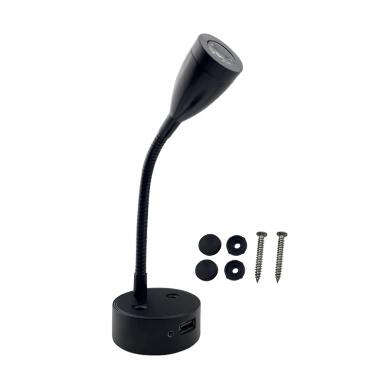 

Boat Wall Light Touchs Dimming LED Reading Flexible Gooseneck Wall Suitable for Truck Yachts Cabin