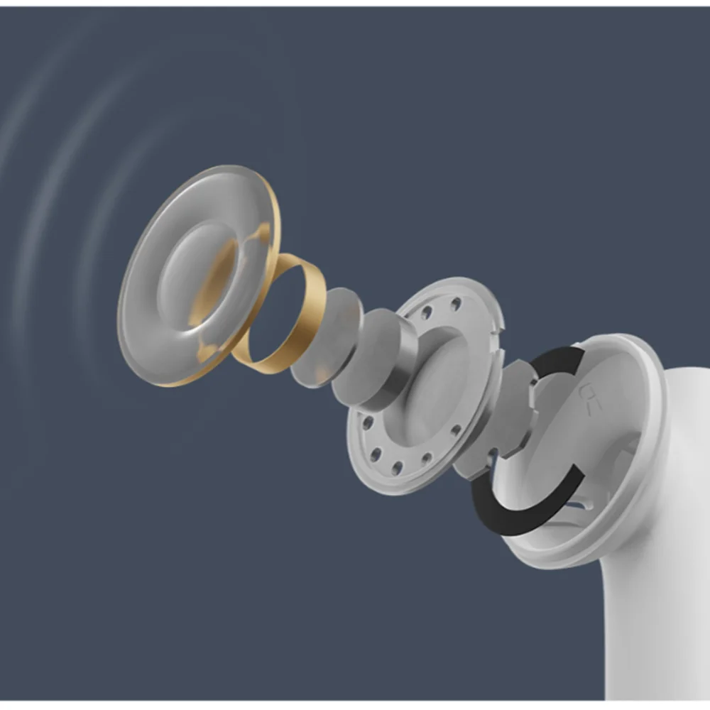 Оригинальный наушники Xiaomi Air2 SE TWS Mi Ture беспроводные Bluetooth-наушники AirDots Pro 2S SBC/AAC с сенсорным управлением и 20-часовым аккумулятором.