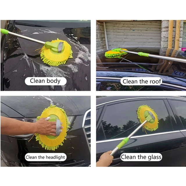 Microfiber Car Duster - Scratch-Free Cleaning, Lint-Free, Super Absorbent,  Perfect for Car Interior and Exterior