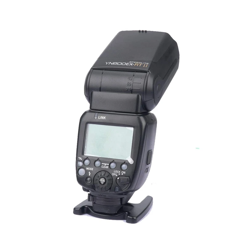 Фото YONGNUO YN600EX-RT II 2.4G Беспроводная HSS 1/8000s Master TTL Flash Speedlite для цифровой зеркальной камеры Canon 6D II 5D mark II III IV 1DX №2