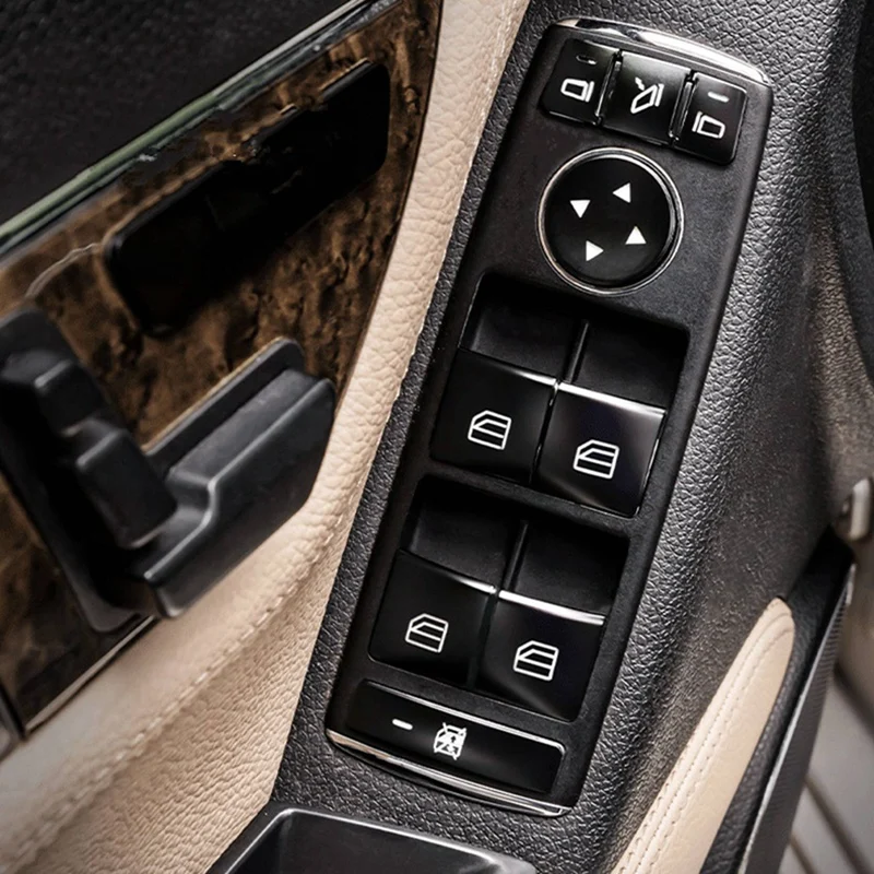 48 шт. декоративные наклейки на двери и окна Mercedes Benz GLK ML GL A B C E G Class W204 X166