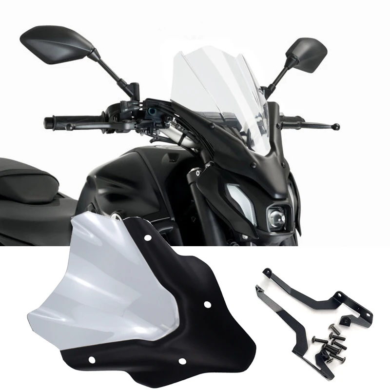 FZ07 MT07 ветровое стекло Спорт дефлекторы ветра для Yamaha MT-07 SP FZ-07 FZ MT 07 2021 2022