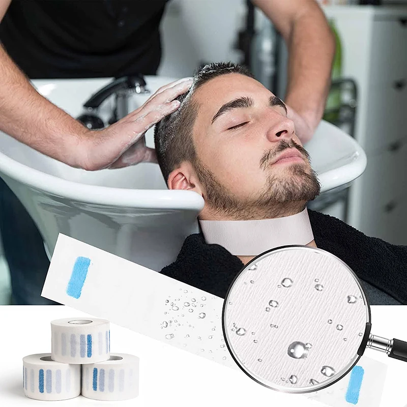 2/5/10 рулонов одноразовой парикмахерской бумага для шеи профессиональный салон