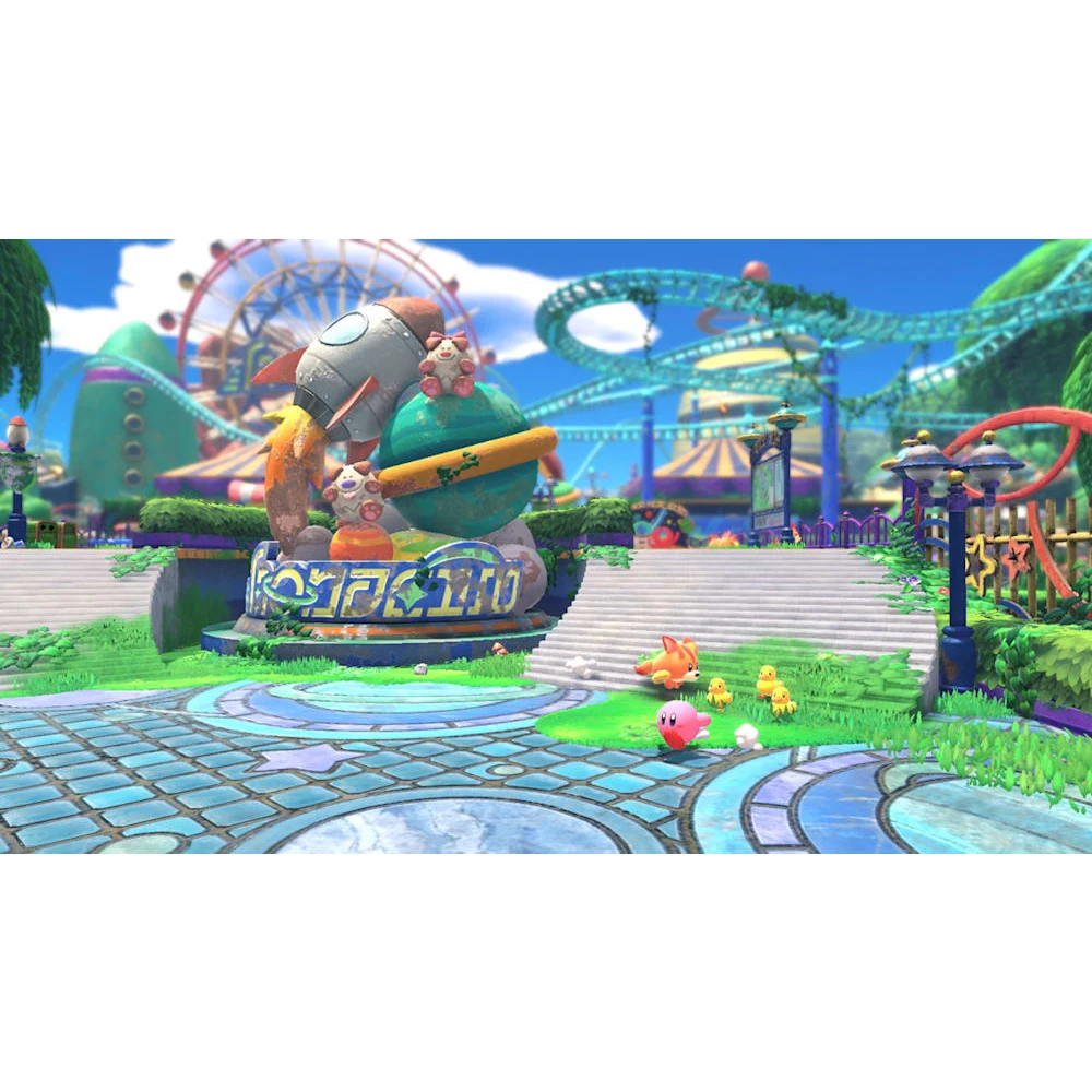 Игровые предложения Nintendo Switch платформер Kirby и the Forgotten Land с поддержкой 13 языков
