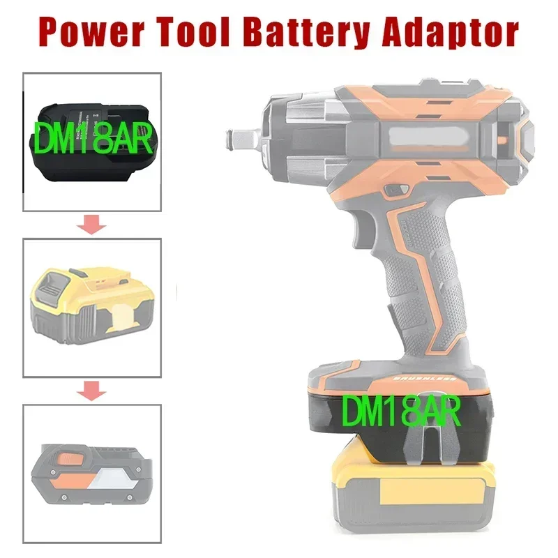 Адаптер преобразователь BS18AR DM18AR MT18AR для Makita Bosch