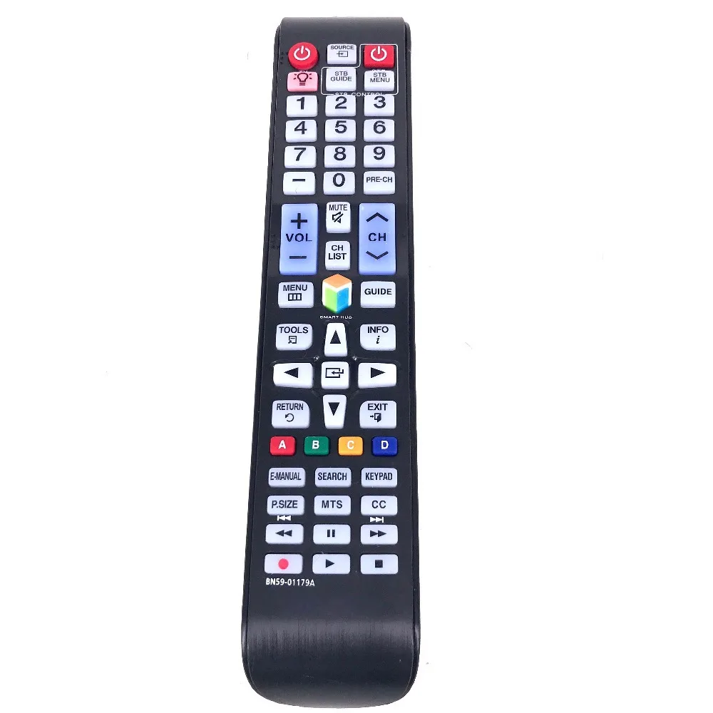 Черный ABS запасной телефон для Samsung LED Smart TV Remote Control