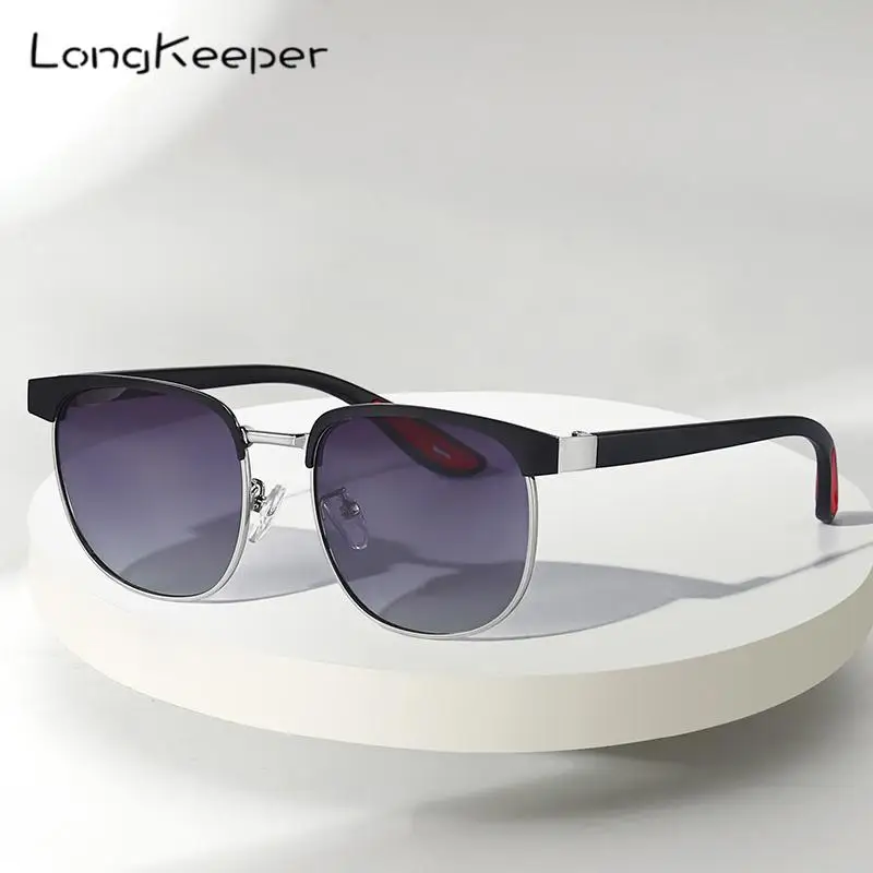 

Longkeeper Vintage Polarized Sunglasses for Women Trend Anti Glare Driving Luxury Sun Glasses for Men Shades Female Ladies Uv400