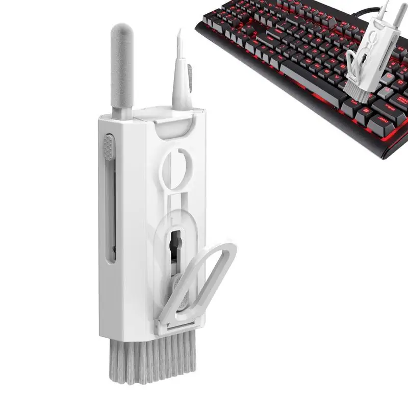 

Earbud Cleaning Kit 8 In 1 Cleaner Pen Tools With Spray And Microfiber Cloth Keyboard Brush Cleaning Accessories For Smart