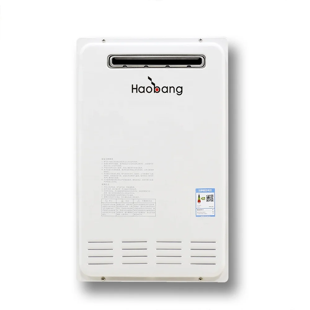

China Wholesale Price 18L Outdoor Wall Mounted Instant Tankless LPG Natural Gas Geyser Hot Water Heater For Home