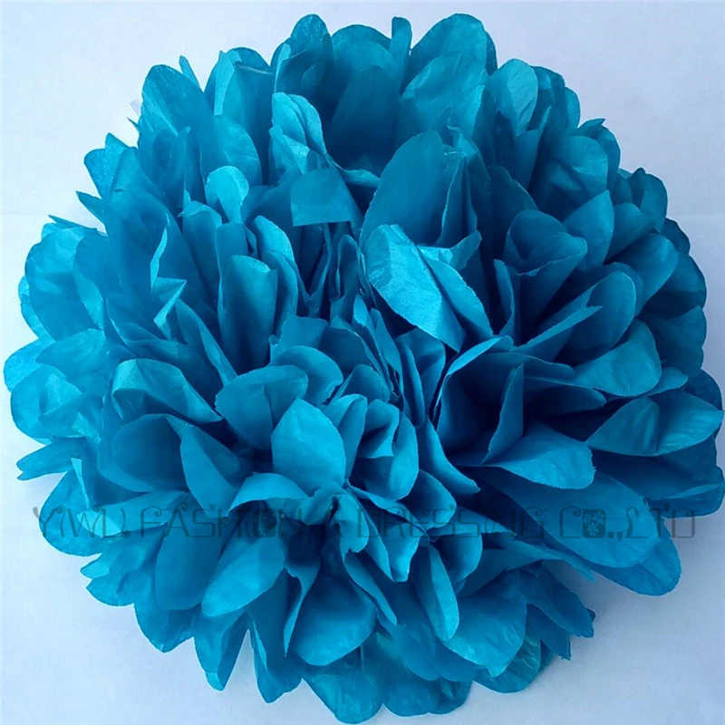 Акция 18 дюймов (45 см) Большой размер папиросная бумага розы цветы шарики-Помпоны