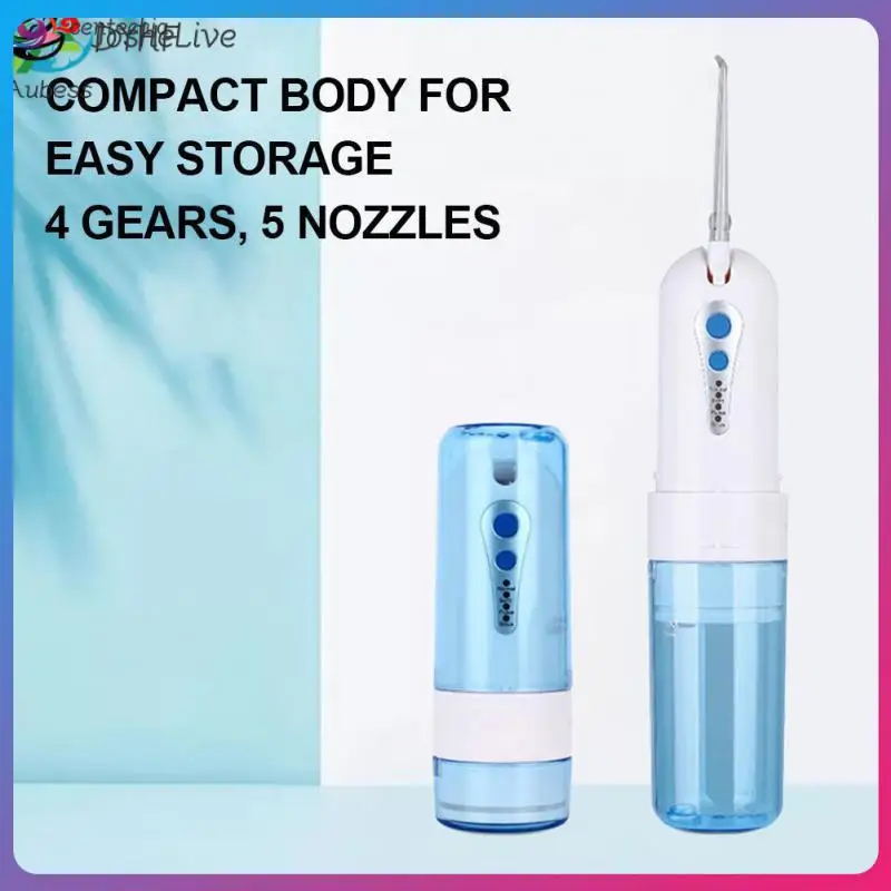

360 Degree Rotating Nozzle 4 Modes Electric Oral Irrigator Usb Charging Abs Portable Tooth Puncher Home-appliance Cordless