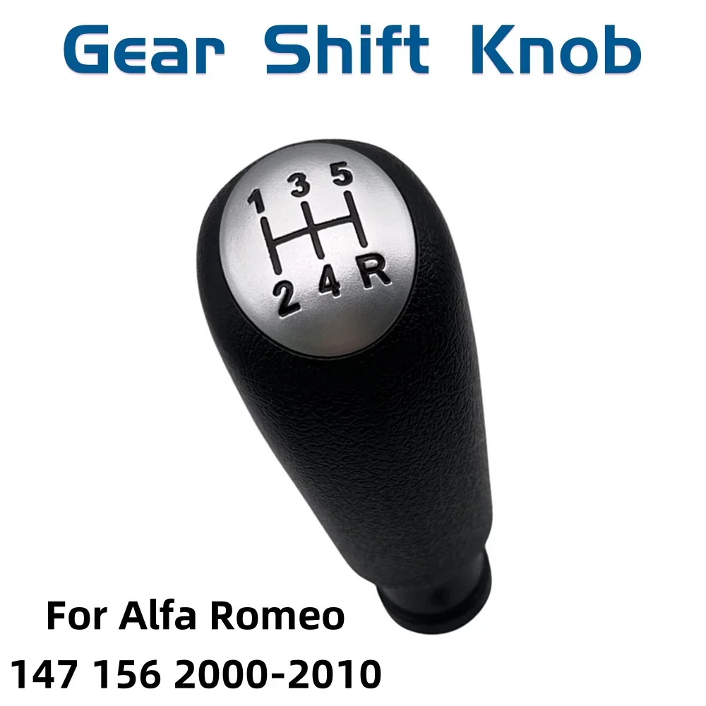 Для Alfa Romeo 147 156 2000-2010 Автомобильная ручка переключения передач рычага головки 5