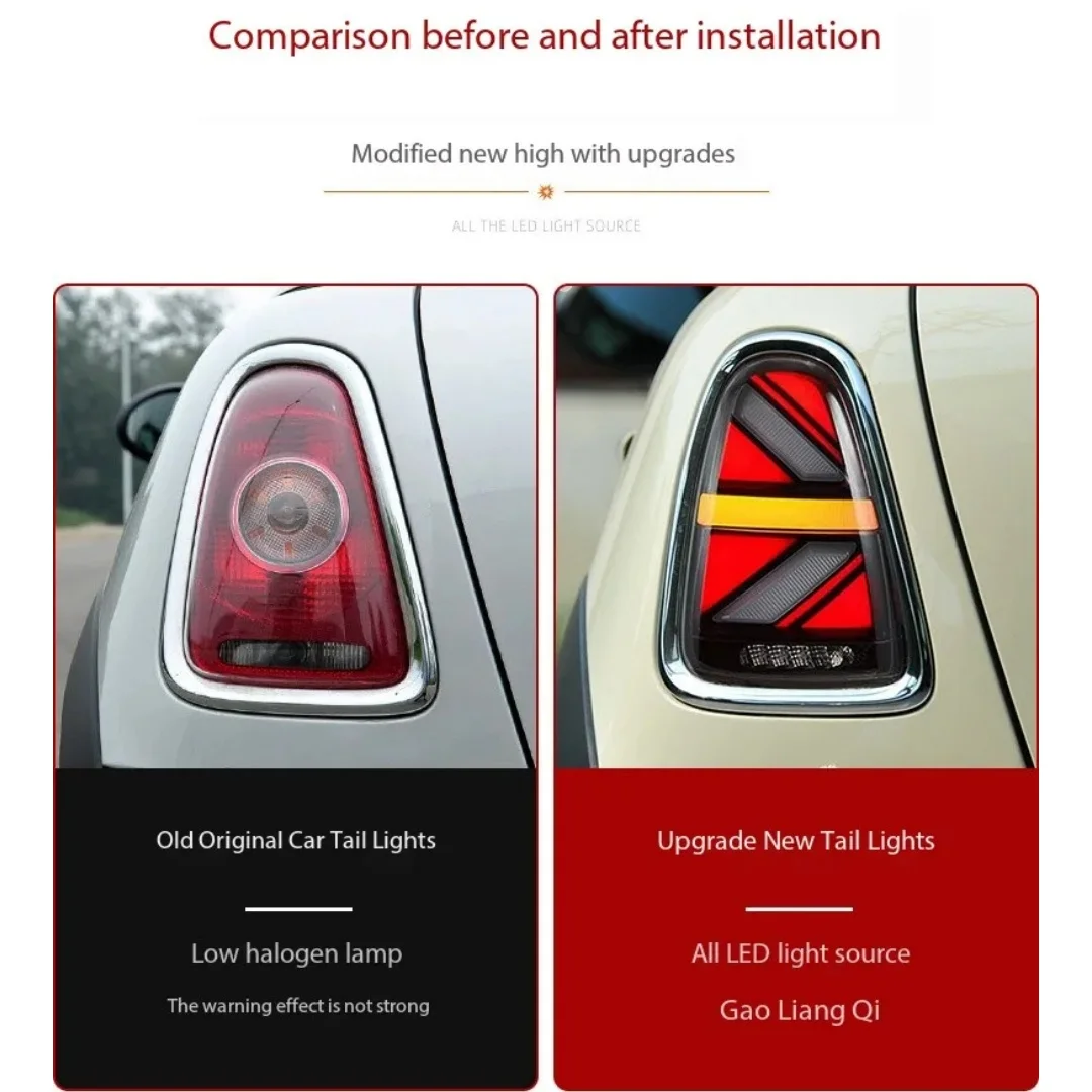 Светодиодные фонари Задние для BMW Mini Cooper R56 R57 R58 R59 задние в сборе DRL