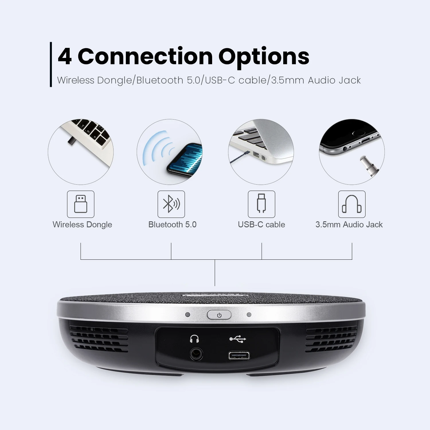 USB-камера PTZ Tenveo с 12-кратным зумом HDM1 и беспроводным динамиком микрофоном решение