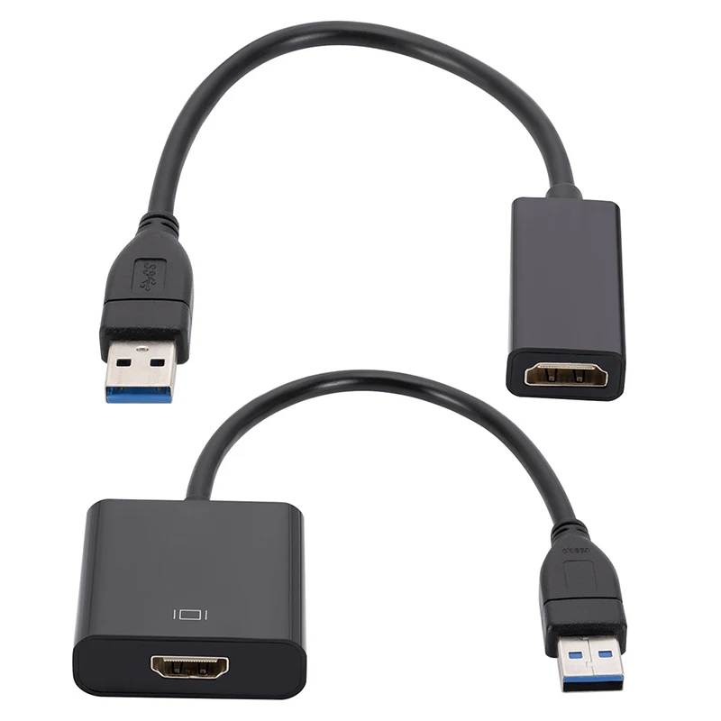 

Высококачественный портативный адаптер USB 3,0 в HDTV-совместимый с аудио и видео конвертер для Windows XP Win7/8/10 Mac
