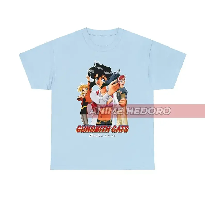 Футболка унисекс с изображением Смела кошки ралли Винсента аниме ретро манга