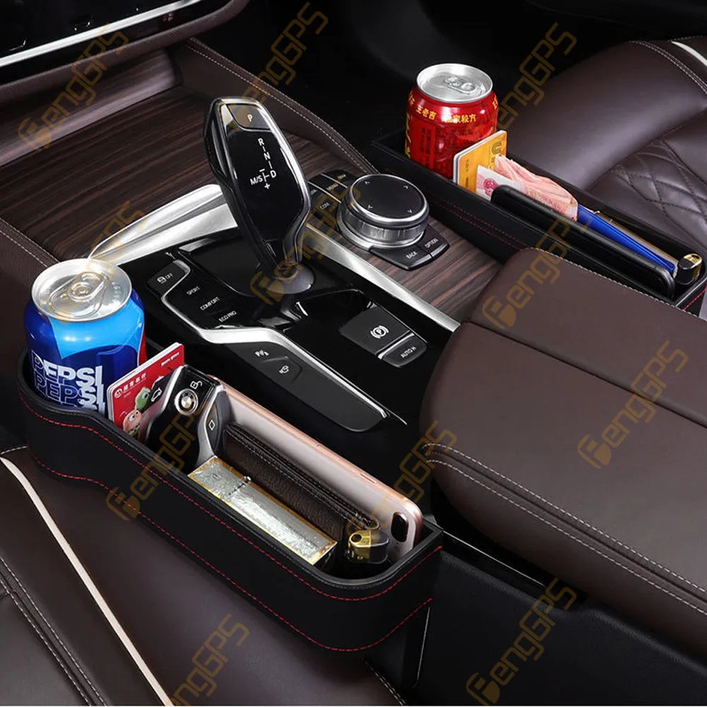 

For BMW Series Universal Leather Car Seat Organizer Storage Box Storage Cup Central Control Box Sundries Storage Accessories