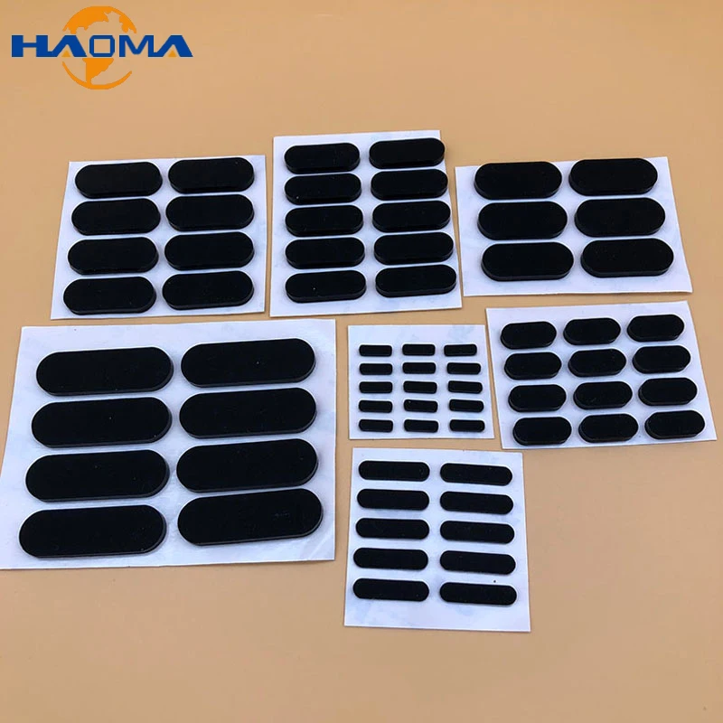 

Самоклеящиеся силиконовые овальные прокладки для мебели