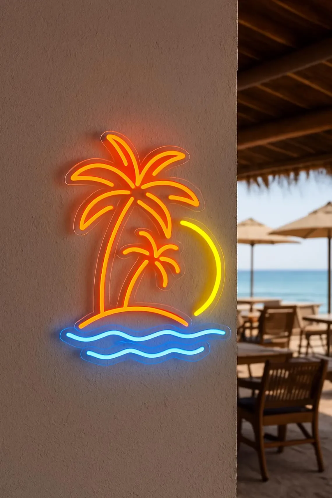 

Неоновая вывеска "Palm Tree"