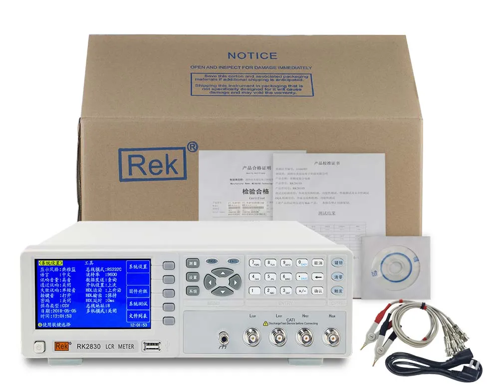 

RK2830 Resistance Current Tester Color screen Digital LCR Meter