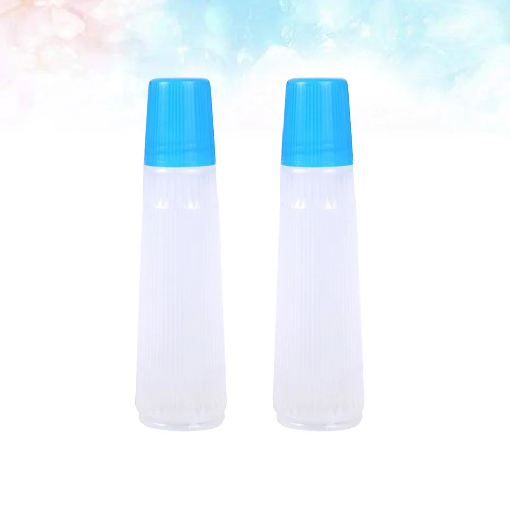 

2pcs Liquid Glue with Brush Head Adhesive Paper Crafts DIY Superglue School Office Supplies Stationery