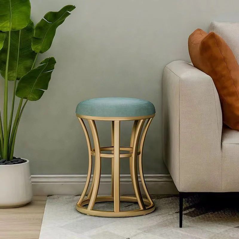 S Bedroom Living Room Sofa Stools Ottomans Velvet Cushion