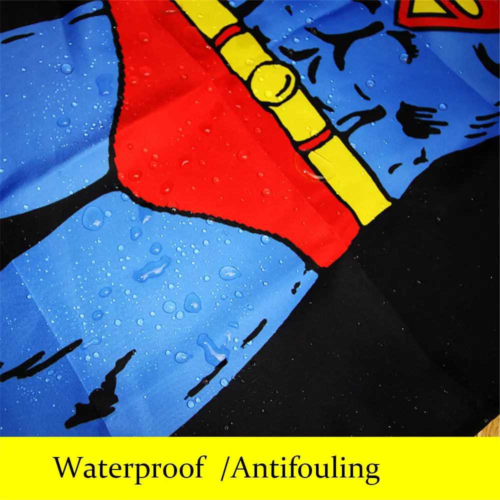 Женский сексуальный фартук для кухни искусственный хлопок супер герой мужские