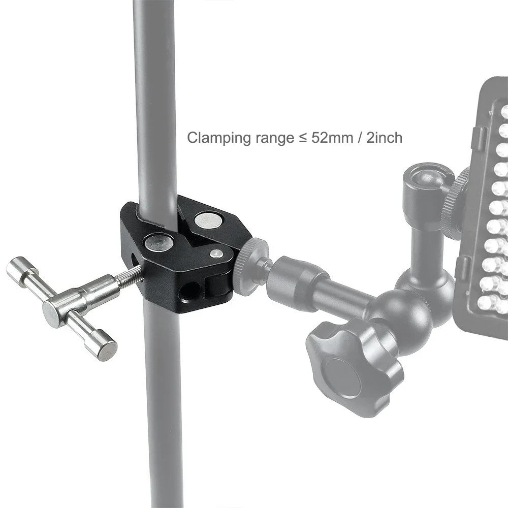 Зажим для мультиинструментов с резьбой 1/4 дюйма и 3/8