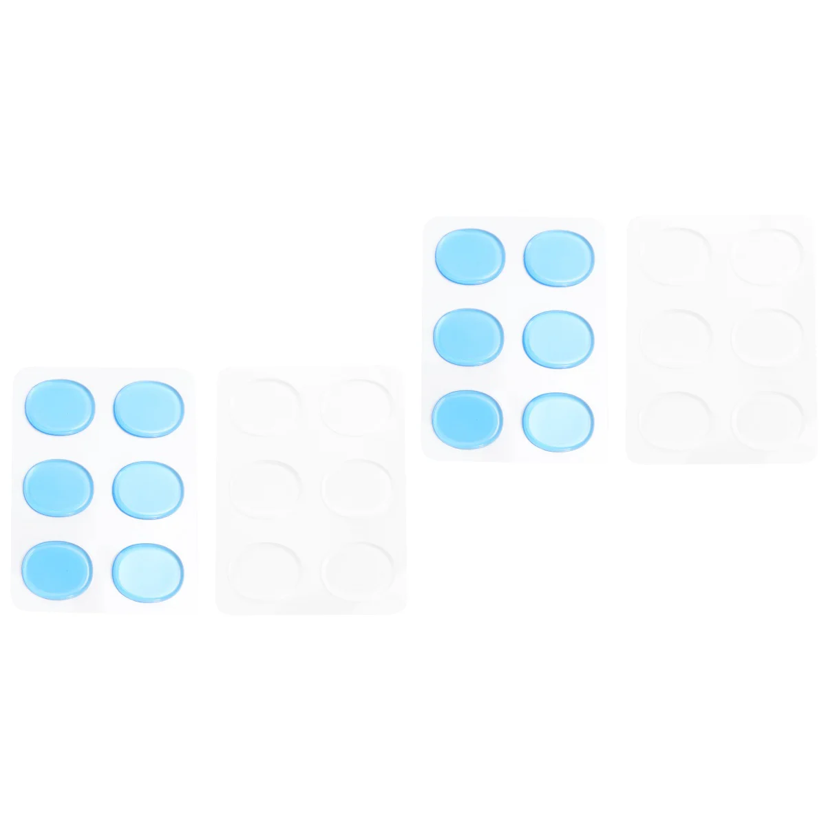 

24 PCS Adhesive Drum Dampeners Pads Silicone Drum Silencers Dampening Drum Dampeners for Drums Tone Noise Reduction (Random