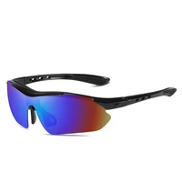 new fashion design sports sunglasses outdoor mans one piece driving cycling polarized sun glasses xd 8501