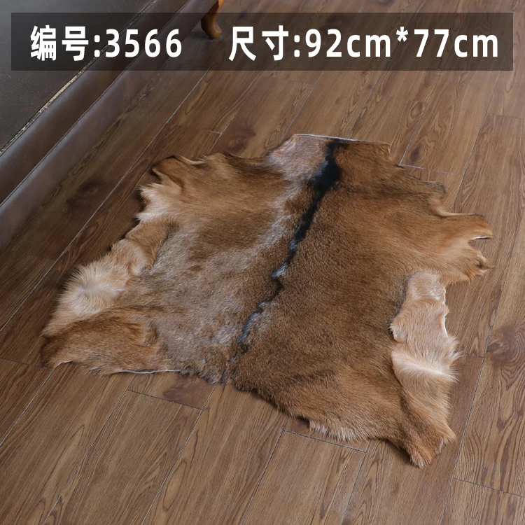 92 см77 см уникальный ковер из натуральной козьей кожи шерстяная кожаная подушка