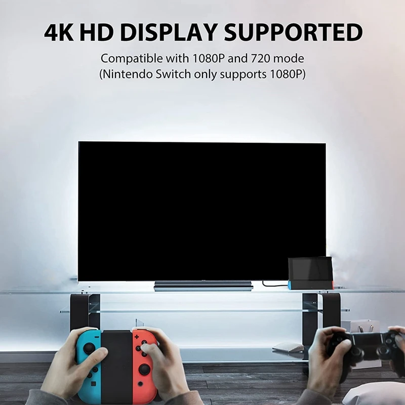 AYHF-Док-станция для коммутаторапереключателя OLED-порта, Замена док-станции для телевизора с 1000 Мбс LAN-портомUSB-портом (модель LAN) (art.: 3920bdbcd7419) - 3920bdbcd7419
