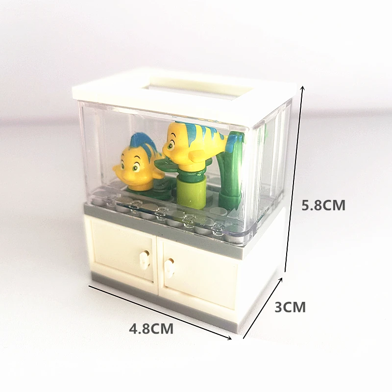Конструктор MOC для аквариума креативная игрушка детей сделай сам дом мебель
