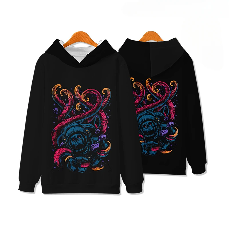 Коллекция Cthulhu Mythos толстовка с капюшоном Lovecroft Old Dominion 3D одежда щупальца осьминога