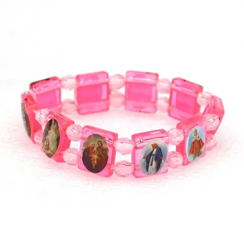 Браслет JETTING с четками Иисуса и Девы Марии