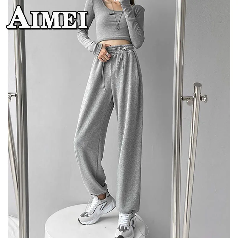 

Women's Y2K Clothes New Summer Pants High Waist Sweatpants Track Sweat Skinny Wide Leg Pants Jogger Korean Style 2023 Fashion