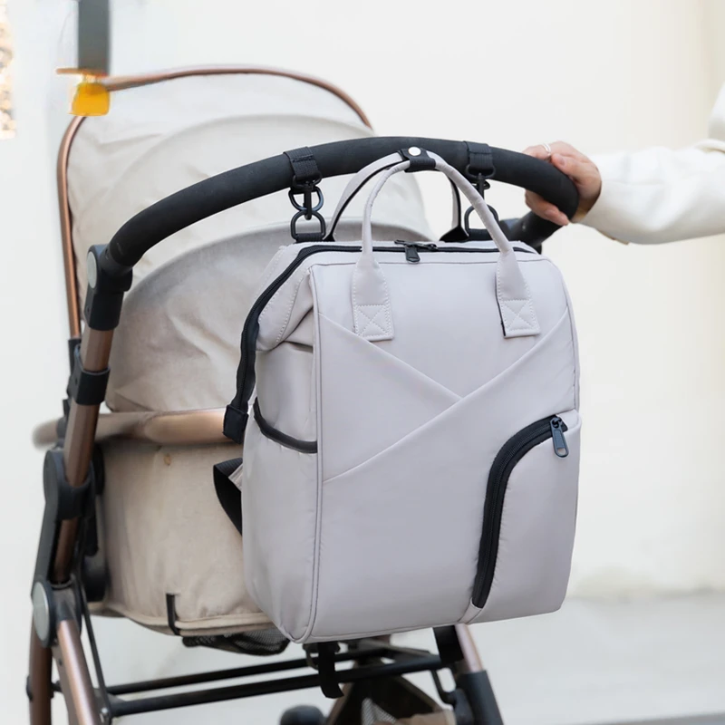

Fashion Canvas Large Capacity Portable Baby Diaper Bags Mummy Maternity Stroller Nappy Backpack Waterproof Diaper Changing Bags