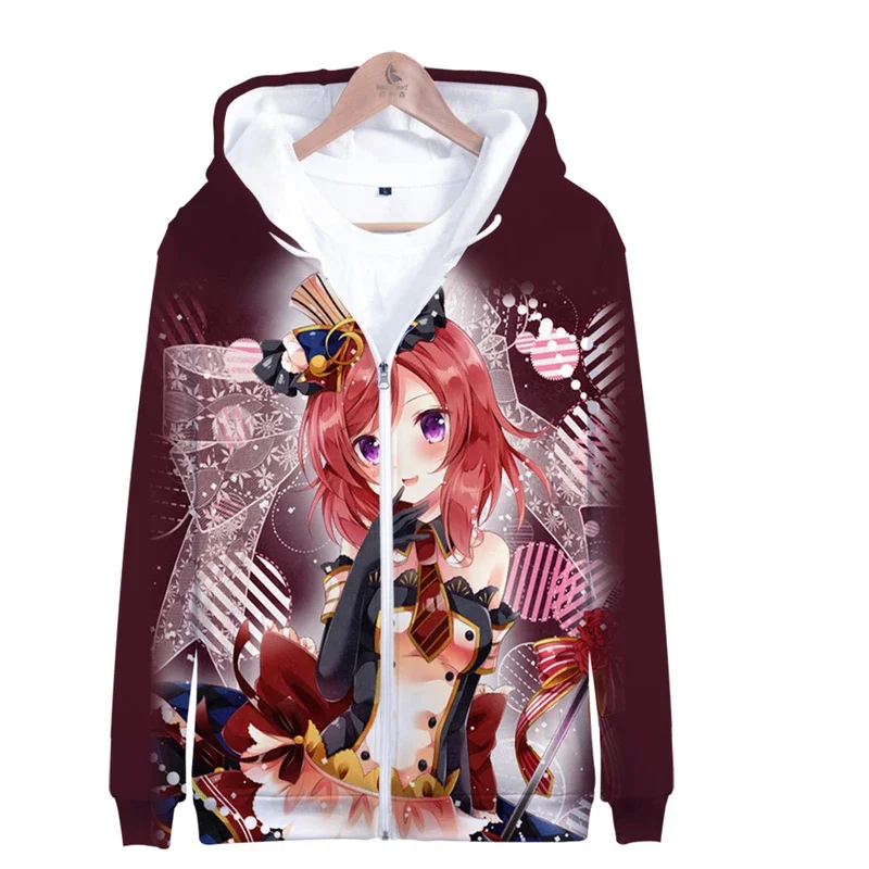 Отлично! Nishikino Maki μ's школьный idol с 3D принтом осень-зима Праздничная