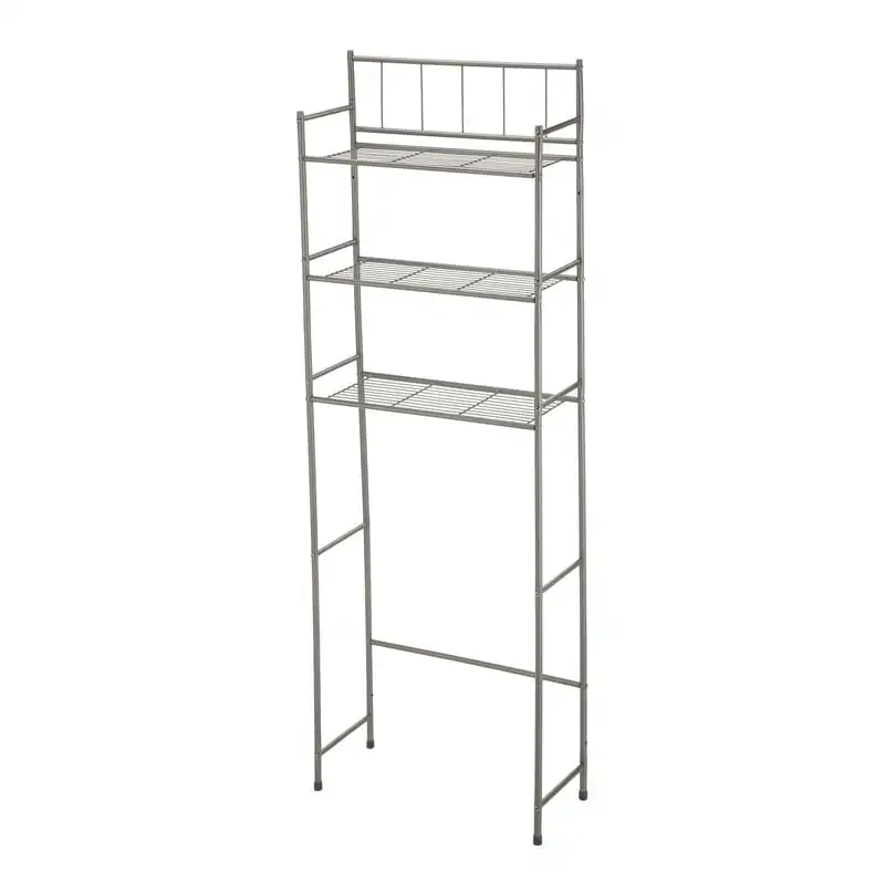

Piece Steel Satin Nickel Shelves Set 10 Capacity per for Adult - Teen Ages