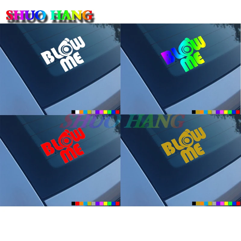 Автомобильные наклейки BLOW ME, забавные виниловые наклейки евро дрейф JDM JAP DUB WINDOW бампер, автомобильные аксессуары, гоночные наклейки, наклейки из ПВХ