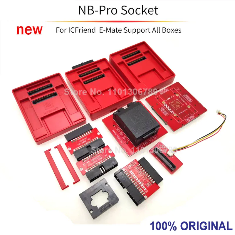 Новые оригинальные EMMC 13 в 1 адаптеры ICFriend ICs-UFS 4 с поддержкой розетки UFS BGA254 BGA153 BGA297