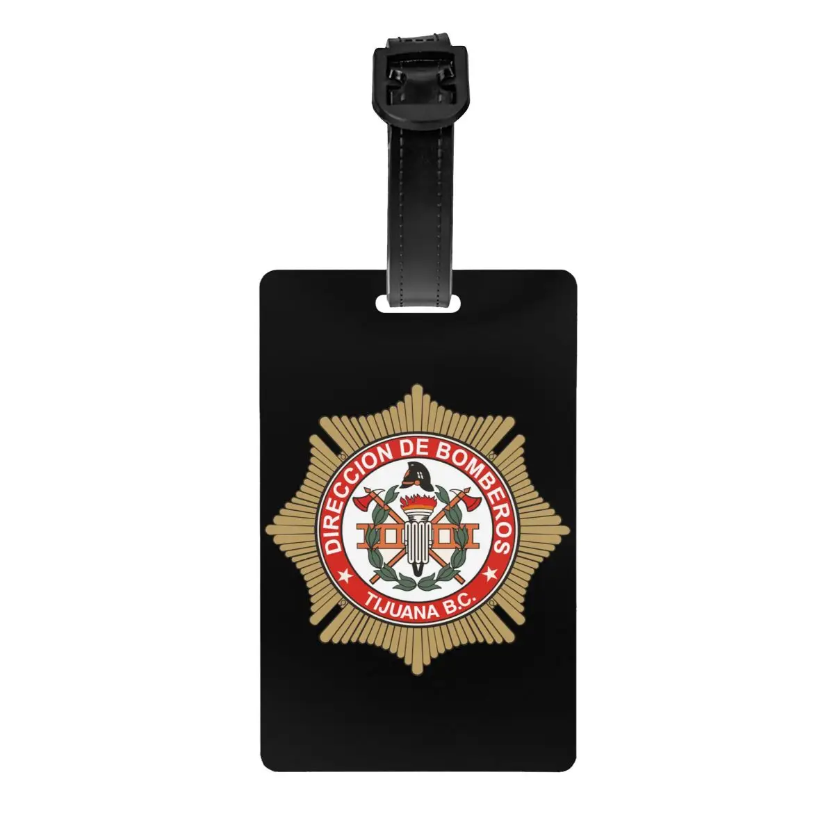 Tags Custom Fireman Fire Rescue Baggage Tags Privacy Cover Id Label
