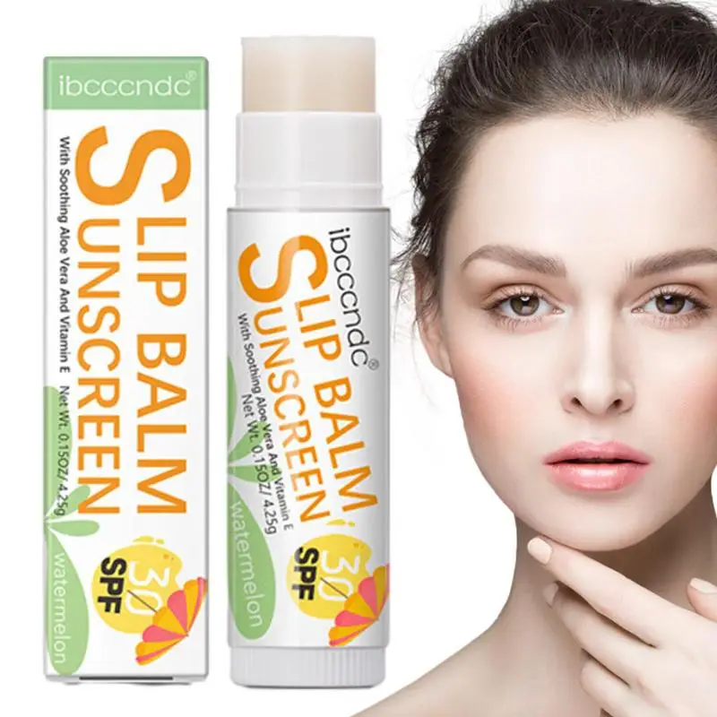 

SPF Lip Balm Hydrating Bum Sun Lip Balm SPF30 Hydrating Lip Sunblock Lip Sunscreen Travel Size Sunscreen For Lips Lip Care Sun